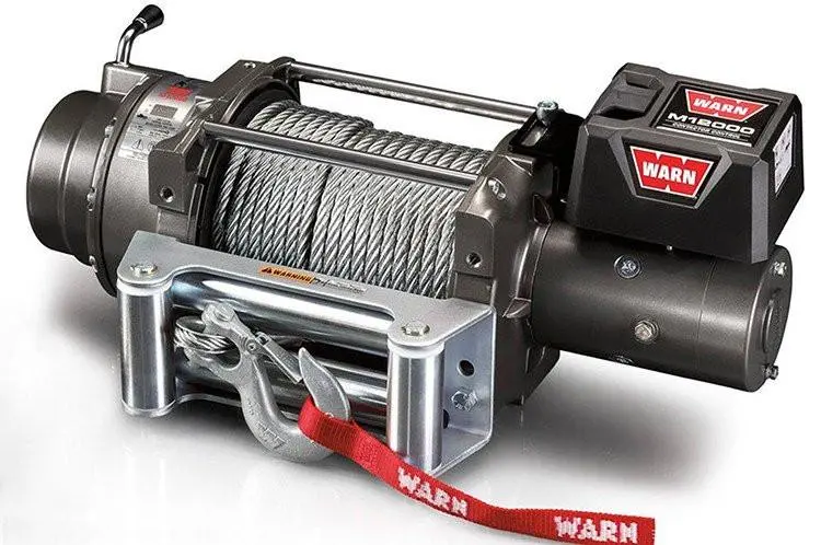 Warn 17801 M12 12K Heavy Duty Truck Winch Low Profile Design 1