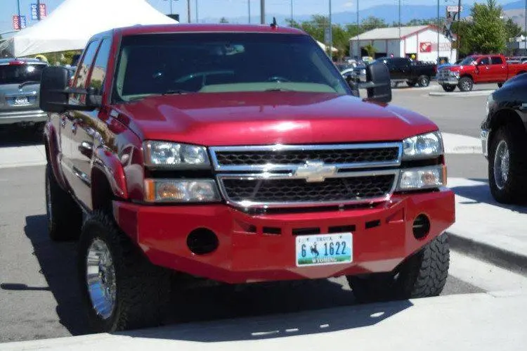 Fusion Chevy Silverado 2500/3500 2001-2002 Front Bumper Raw Finish 0102Chvfb 1
