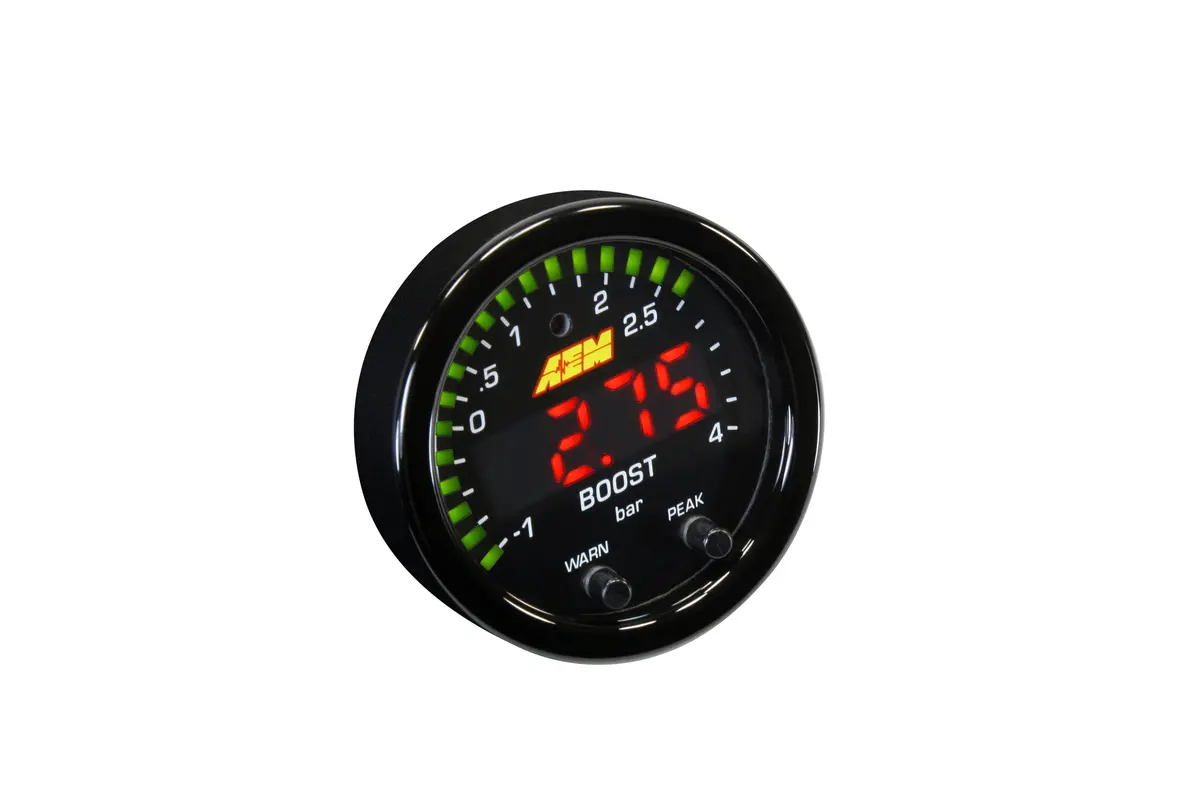 Aem X-Series Boost Pressure Gauge Kit 1