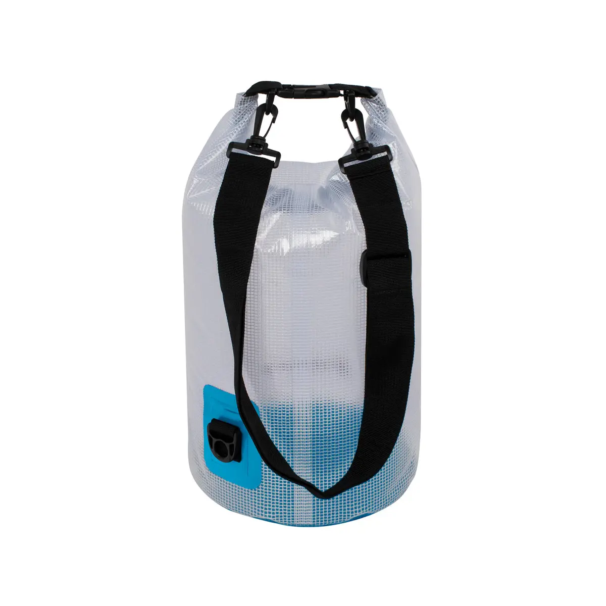 Trailgear Tg-800-10Sb Heavy-Duty Transparent Dry Bag | Roll-Top Closure Design | Lightweight W/ Shoulder Strap | 10 Liter (Sky Blue) 1