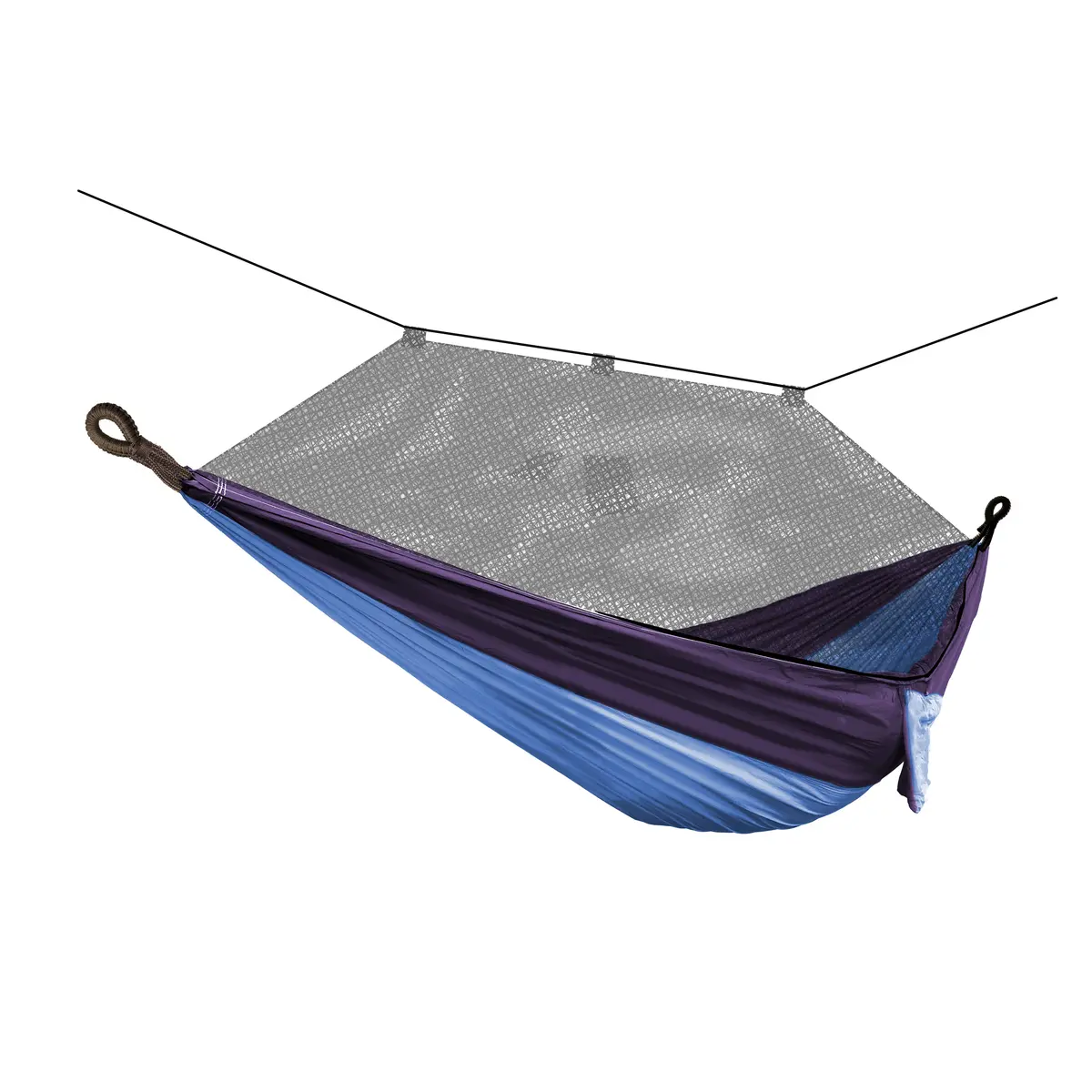 Bliss Hammocks Bh-406Xls-N-Rb Hammock In A Bag W/ Mosquito Net & Adjustable Tree Straps | 54-In. Wide | Weather & Uv Resistant | 350 Lb. Capacity (Royal Bliss) 1