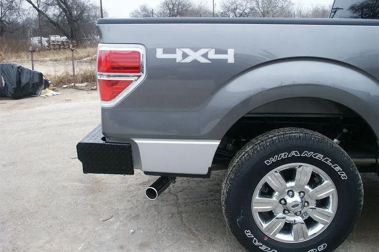 Frontier 100-10-9010 Diamond Ford F150 2009-2014 Rear Bumper 2