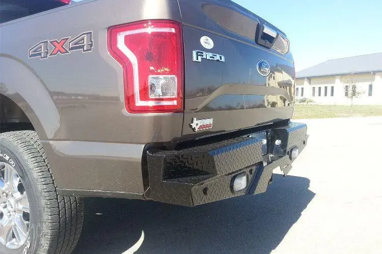 Frontier 100-11-5011 Diamond Ford F150 2015-2025 Rear Bumper 2
