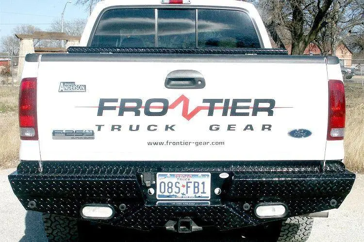 Frontier 100-19-9008 Diamond Ford F250/350 Superduty 1999-2007 Rear Bumper 1