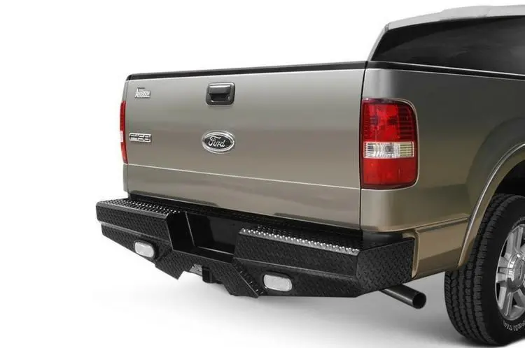 Frontier 100-21-1013 Diamond Chevy Silverado 1500 2015 Rear Bumper With Sensors And Light Holes 1
