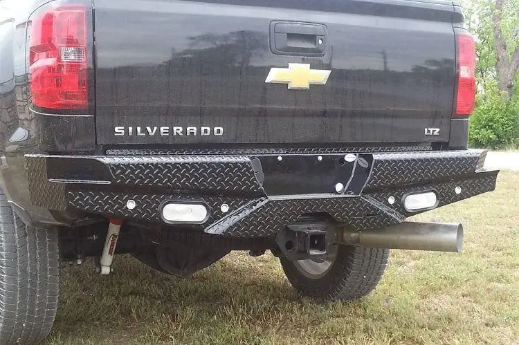Frontier 100-21-5013 Diamond Chevy Silverado 2500/3500 Hd 2015-2019 Rear Bumper 1