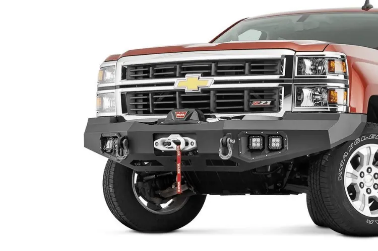 Warn 100920 Chevy Silverado 1500 2016-2018 Ascent Front Bumper 1