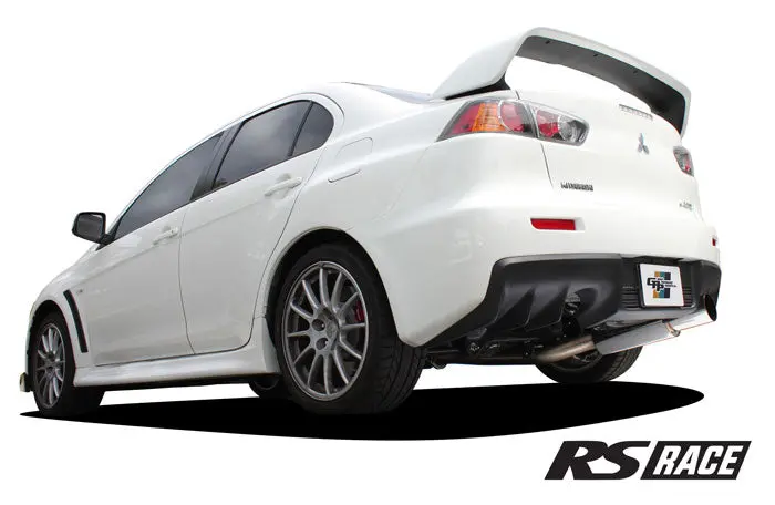 Greddy Rs Race Catback Exhaust System - 08-14 Lancer Evolution 2