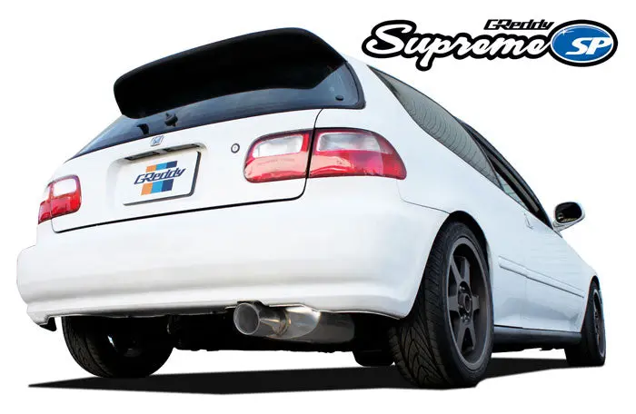 Greddy Supreme Sp Catback Exhaust System - 92-95 Civic (76Mm Piping) 1
