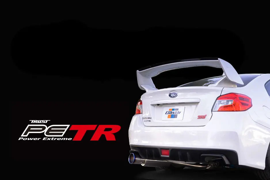 Greddy Power Extreme Tr Catback Exhaust System - 15-20 Impreza Wrx Sti 2