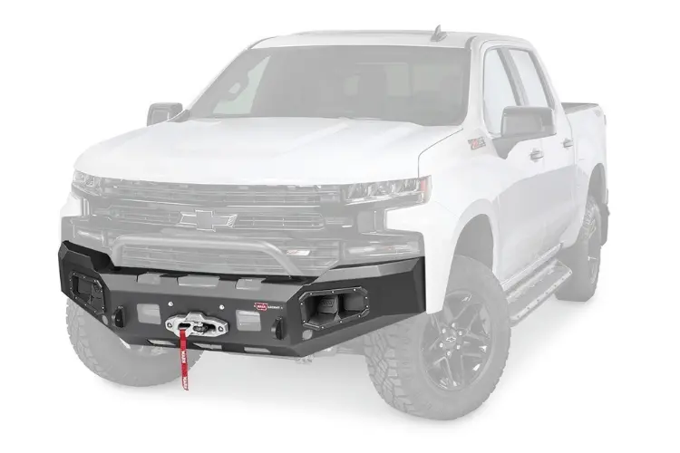 Warn 105785 Chevy Silverado 1500 2019-2022 Ascent Front Bumper 1