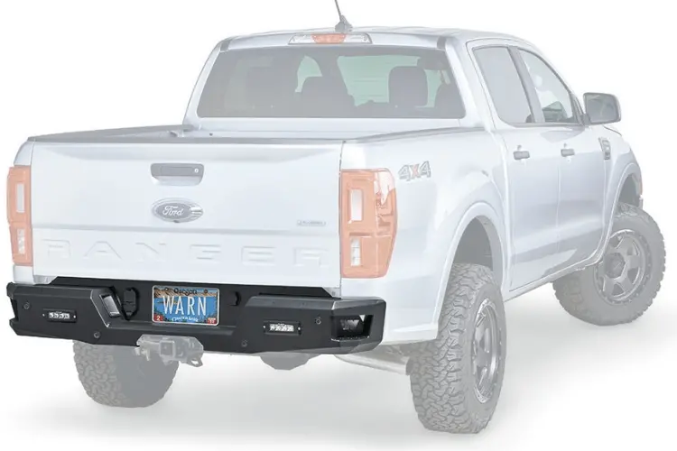 Warn 105863 Ford Ranger 2019-2022 Ascent Rear Bumper 2