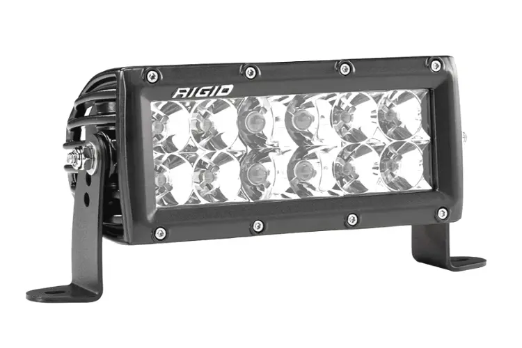 Rigid 106213 E-Series Pro Light Bar 6" Spot Black 1