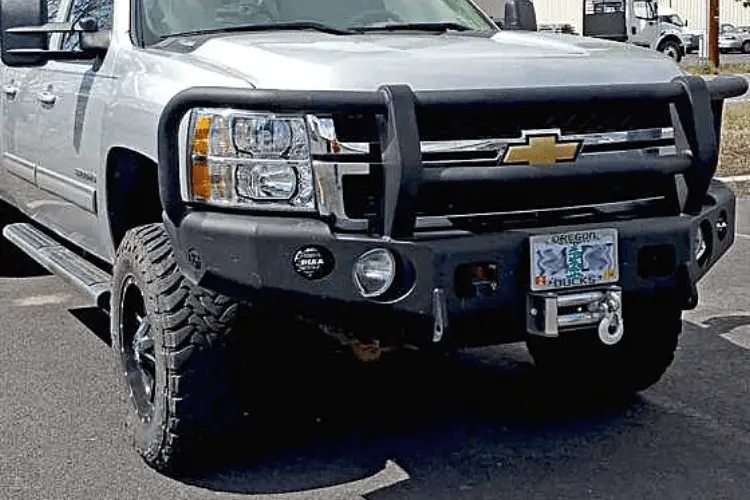 Trailready 10655G Chevy Tahoe 2015-2020 Front Bumper Winch Ready With Full Guard 1