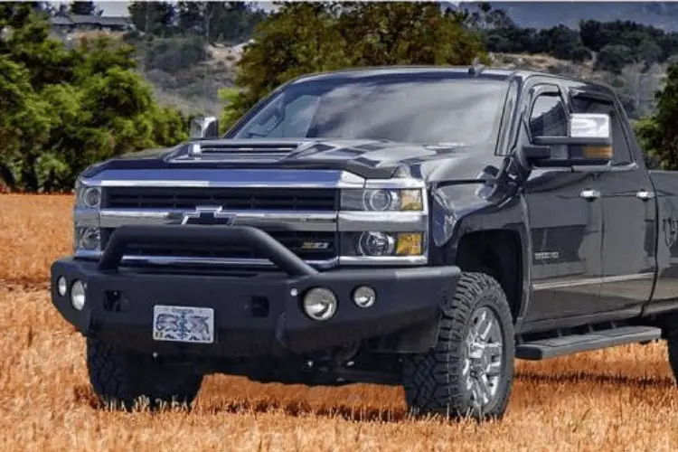 Trailready 10655P Chevy Avalanche 2015-2020 Extreme Duty Front Bumper Winch Ready With Pre-Runner Guard 1
