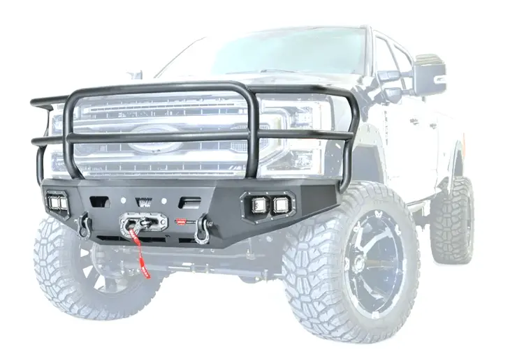 Warn 106914 Ford F250/F350 Superduty 2019-2022 Ascent Hd Front Bumper 1