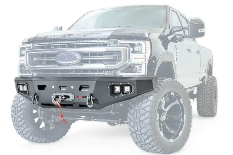 Warn 106916 Ford F250/F350 Superduty 2019-2022 Ascent Hd Front Bumper 2