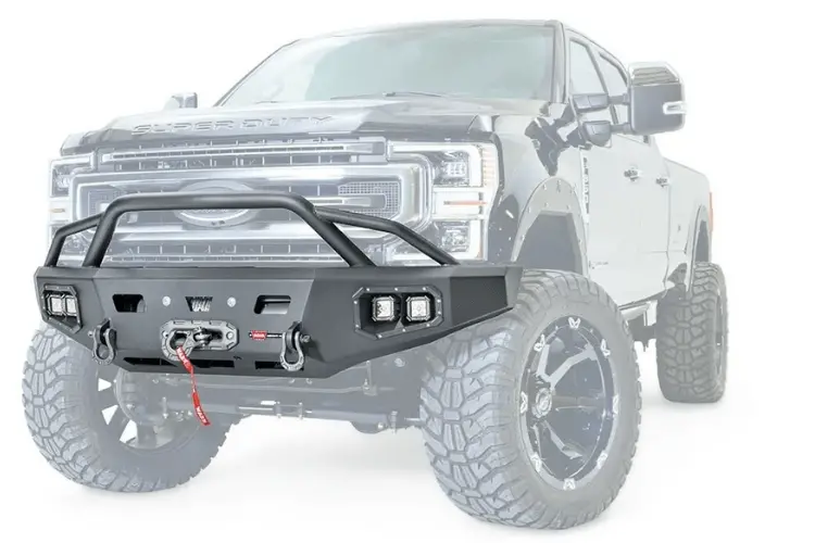 Warn 106918 Ford F250/F350 Superduty 2017-2022 Ascent Hd Front Bumper 2