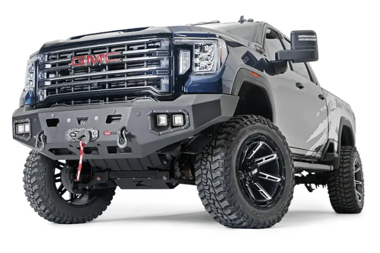Warn 107177 Gmc Sierra 2500/3500 2020-2023 Ascent Front Bumper 1