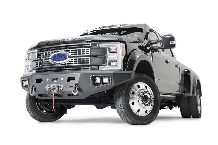 Warn 107181 Ford F450/F550 Superduty 2017-2022 Ascent Hd Front Bumper No Grille Guard 1