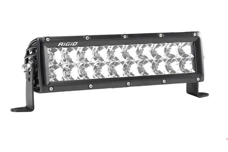 Rigid 110113 E-Series Pro Light Bar 10" Flood Black 1