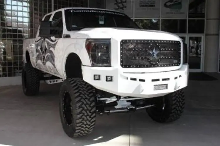 Fusion 1114Chvfb Chevy Silverado 2500/3500 2011-2014 Front Bumper Raw Finish 2