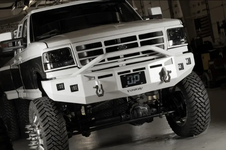 Fusion 9297Fordfb Ford F250/F350 Superduty 1992-1998 Front Bumper Full Guard - Clearance 1