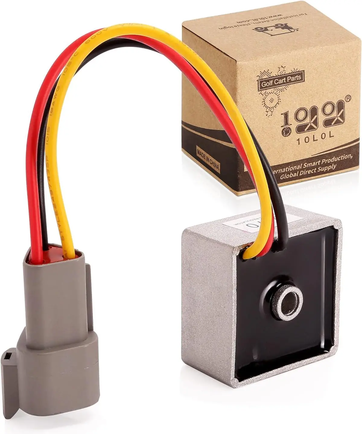 12V Golf Cart Voltage Regulator For Club Car Precedent 4-Cycle Gas - 10L0l 1