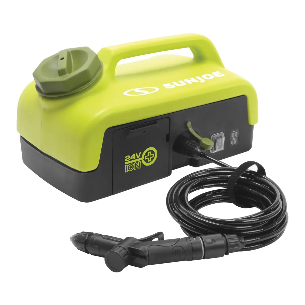 Sun Joe 24V-Psw25-Ct 24V Ion+ Cordless Go-Anywhere Portable Sink/Shower Spray Washer | 2.5 Gal | Tool Only | 116 Psi Max* | 1.5 Gpm Max* 1