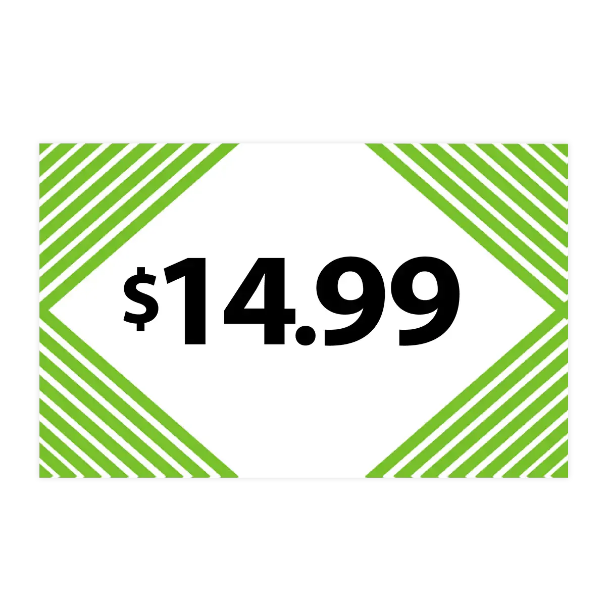 Merchandising Fixture - $14.99 Retail Tag 25 Per Pack 978480 1