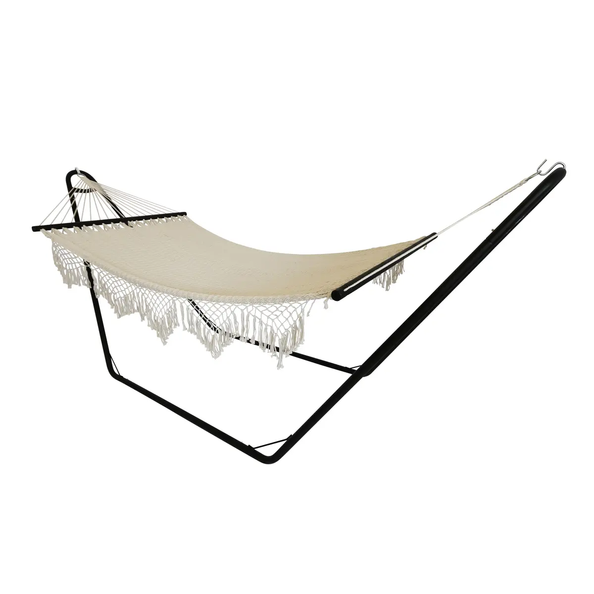 Bliss Hammocks Bh-408W Tahiti Hammock W/ Spreader Bars & Hanging Hardware | 48-In. Wide | 400 Lb. Capacity 1