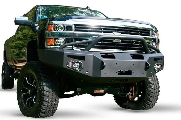 Fab Fours Premium Pre-Runner Front Bumper 2015-2019 Chevy Silverado 2500/3500 Ch14-C3052-1 1