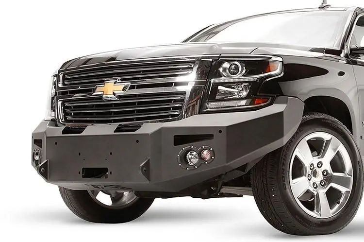 Fab Fours Cs15-F3551-1 Chevy Suburban 1500 2015-2020 Premium Front Bumper Sensor Winch Ready No Guard 1