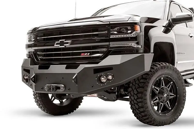 Fab Fours Premium Front Bumper No Guard 2016-2018 Chevy Silverado 1500 Cs16-F3851-1 1
