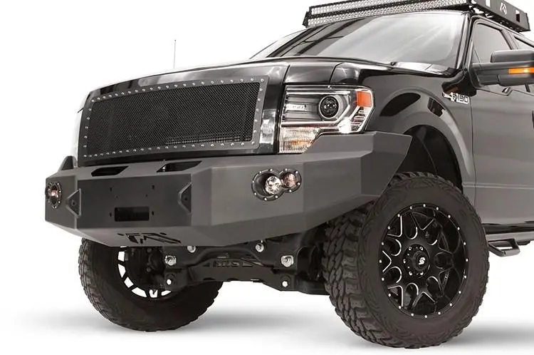 Fab Fours Ff09-H1951-1 Ford F150 2009-2014 Premium Front Bumper No Guard 1