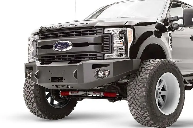 Fab Fours Fs17-A4151-1 Ford F250/F350 Superduty 2017-2022 Premium Front Bumper Winch Ready No Guard 1