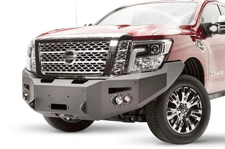 Fab Fours Nt16-F3751-1 Nissan Titan Xd 2016-2024 Premium Front Bumper No Guard 1