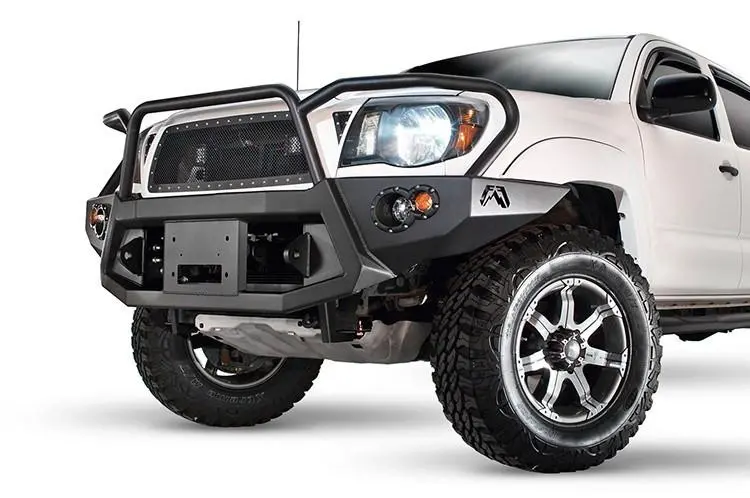 Fab Fours Tt05-B1550-1 Toyota Tacoma 2005-2011 Premium Front Bumper Winch Ready With Full Guard 1