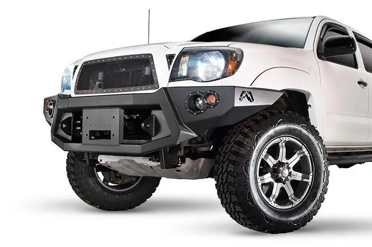Fab Fours Tt05-B1551-1 Toyota Tacoma 2005-2011 Premium Front Bumper Winch Ready No Guard 1