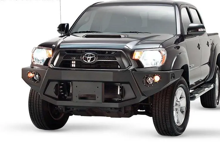 Fab Fours Tt12-B1651-1 Toyota Tacoma 2012-2015 Premium Front Bumper Winch Ready No Guard 1