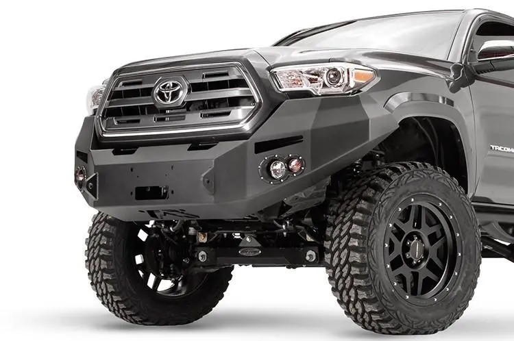 Fab Fours Tt16-B3651-1 Toyota Tacoma 2016-2023 Premium Front Bumper Winch Ready No Guard 1