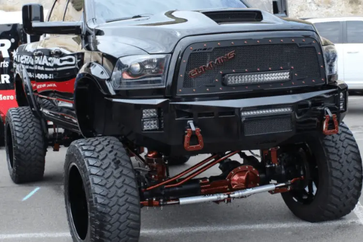 Fusion 1012Ramfb Dodge Ram 2500/3500 2010-2012 Front Bumper 2