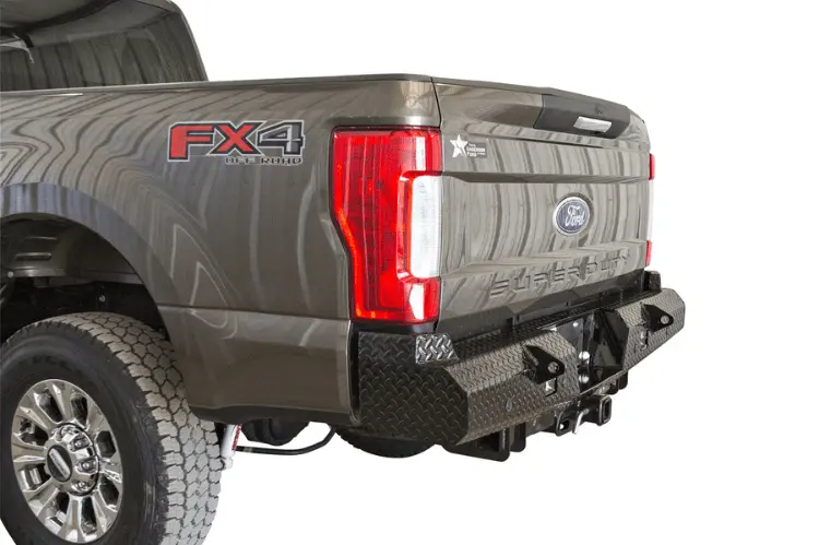 Frontier 160-11-7008 Ford F250/F350 Superduty 2017-2025 Sport Rear Bumper With Sensor 1