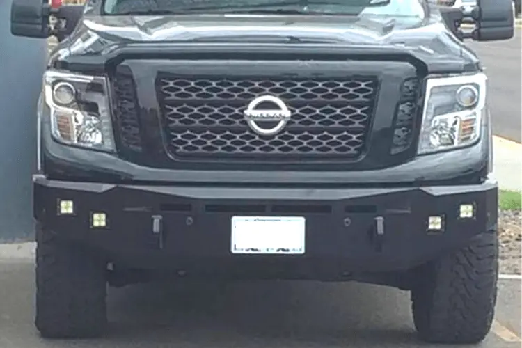 Fusion 1621Titfb Nissan Titan Xd 2016-2023 Front Bumper 1
