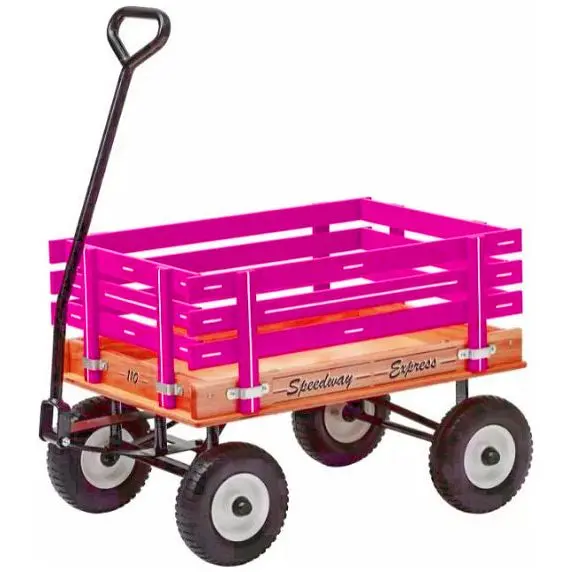 18″ X 28″ (Pink) 110 Speedway Express Kids Wagon W/ Side Racks 800 # 1