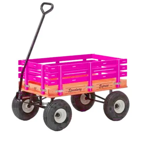 19″ X 33″ (Pink) 128 Speedway Express Hd Wagon W/ Side Racks 1000 # 1