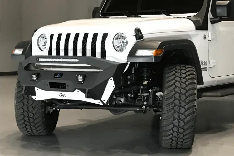 Hammerhead 600-56-0774 Jeep Wrangler Jl 2018-2024 Stubby Ravager Series Front Bumper Winch Ready Pre-Runner 1