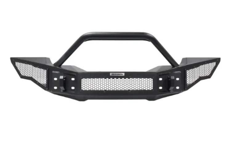Go Rhino 331201T Jeep Wrangler Jk 2018 Rockline Front Bumper Full With Overrider Bar 2