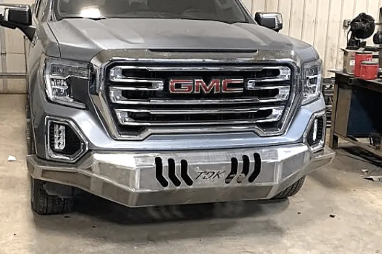 Throttle Down Kustoms Bu1920gm1500 Gmc Sierra 1500 2019-2022 Front Bumper 1