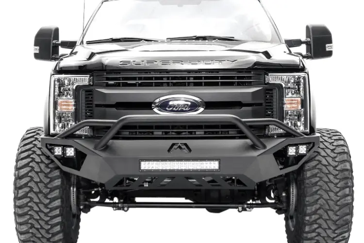 Fab Fours Open Fender Vengeance Pre-Runner Guard Front Bumper 2017-2022 Ford F250/F350 Superduty Fs17-V4162-1 1
